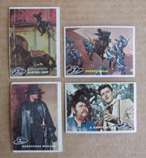 1958 TOPPS WALT DISNEY'S ZORRO TRADING CARDS COMPLETE YOUR SET PICK UPDATED 9/15