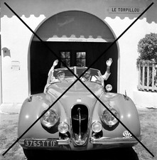 PHOTO DE RAYMOND LOEWY ET SA FEMME ANNEES 60