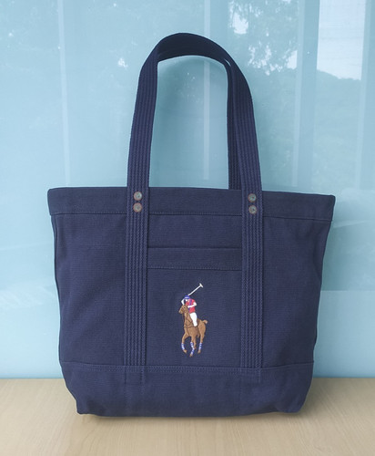 Sac cabas moyen polo - cabas,