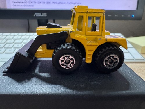 Tracteur chargeur matchbox - tracteur,