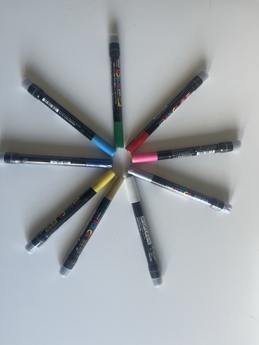 Lot neuf posca - 9, pcf-350