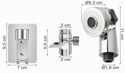 Douchette universelle lavabo - douchette,