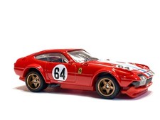 Hot Wheels New 2025 Daytona Ferrari GTB4 Pre Production Unspun