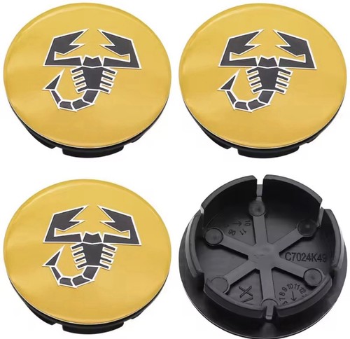 Cache moyeux abarth - cache-moyeux, 60mm