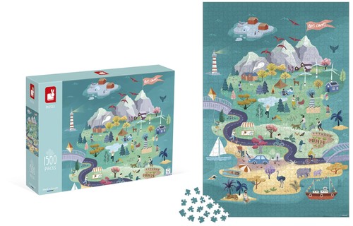 Janod puzzle 1500 pièces - 1500,
