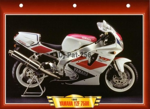 Fiche moto yamaha yzf - :,