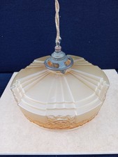 Ancienne Suspension En Verre