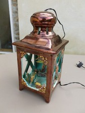 Rare lampe lanterne Vallauris