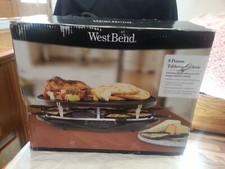 West Bend 8 Person Tabletop Raclette