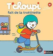 TChoupi fait de la trotinnette