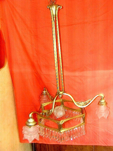 Lustre époque art - lustre, "