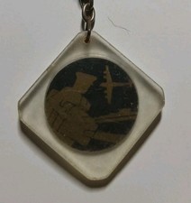 Marseille Plane South Luggage Keychain