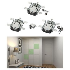 Poulie de porte coulissante de