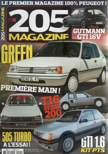 205 magazine peugeot - magazine,