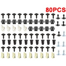 80 Pièces Fixation Cache Vis