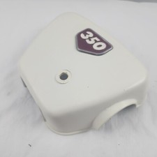 OEM Early Honda CB350 CL350 Right Side Cover Sidecover Panel Small Emblem White