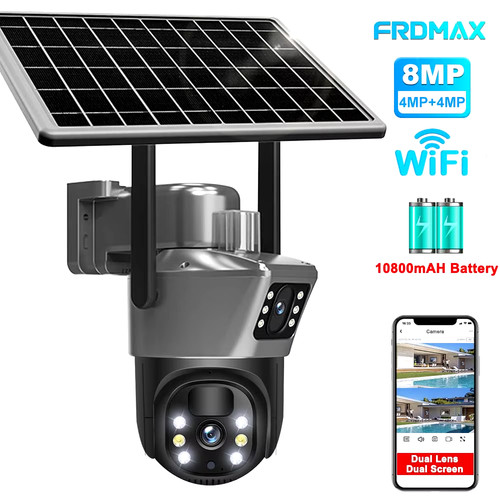 Caméra solaire 8mp - caméra, ip