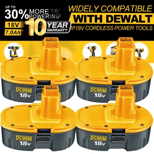 4pack 18v for dewalt - for, volt
