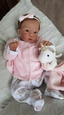 Full Silicone Boo Boo Baby Girl Doll Leeza By Michelle Fagan