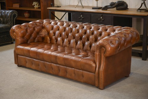 Canapé chesterfield cuir - canapé,