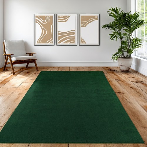 Tapis vert doux confortable - doux,