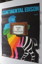 1967 Sign ERIC EDISON CENTAUR RAINBOW LGBT GAY PRIDE CONTINENTAL TV POSTER