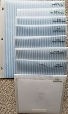 Close to my Heart, My Acrylix Stamp Set, Letters/Numbers 8pc Set