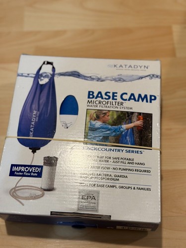 Katadyn base camp microfilter - katadyn,