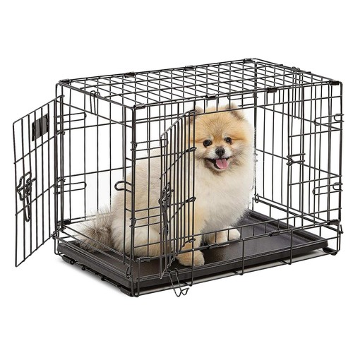 Ivoq cage pour chien noir - -,