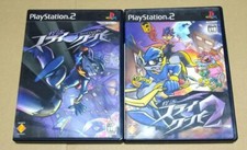 PS2 Sly Cooper 1 & 2 game set Japan