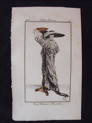 Drian costumes parisiens - costumes, 1912