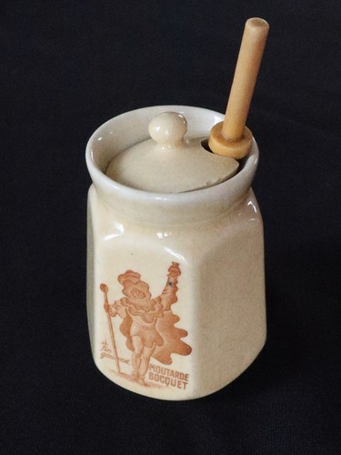 Ancien pot moutarde bocquet - ancien, à
