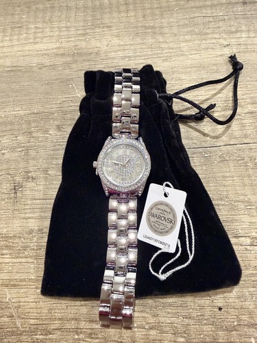 Montre cristaux swarovski avec - montre,