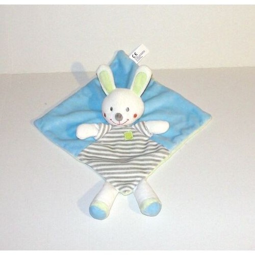 Doudou plat lapin nicotoy - doudou,