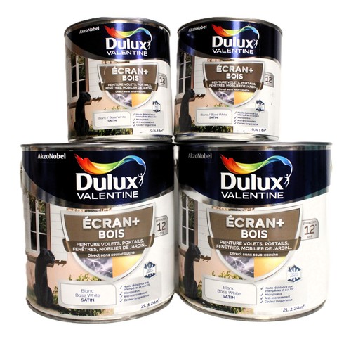 Lot peinture bois dulux - lot,