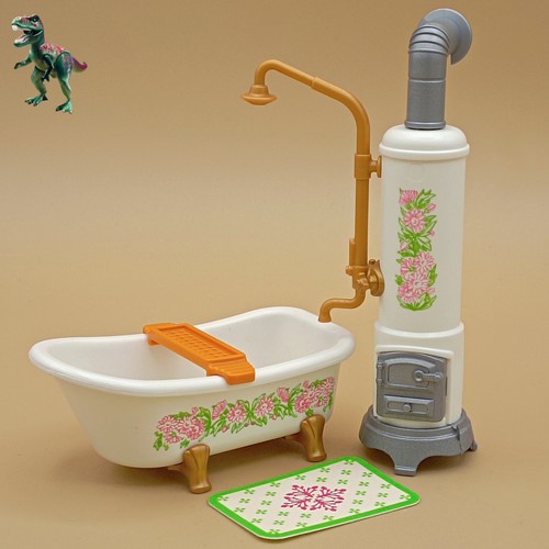 Playmobil ancienne baignoire