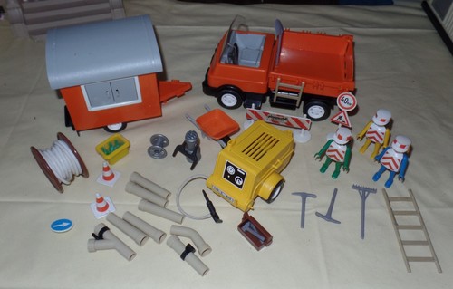 Playmobil chantier ref 3474 - chantier,,