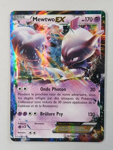 Carte pokémon mewtwo ex - carte,