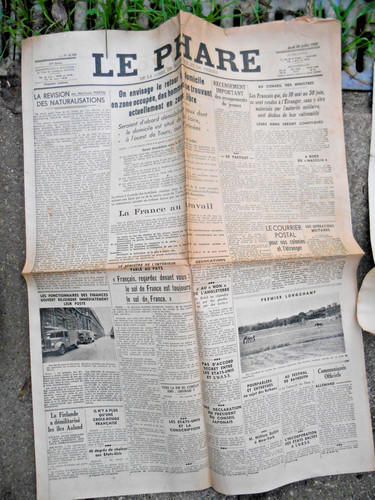 Journal ancien phare 25 - journal, le