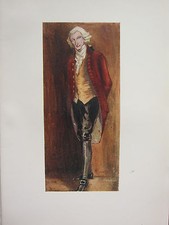 1907 Imprimé Costume Anglais