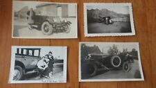 LOT2 4 PHOTOS VINTAGE CARS