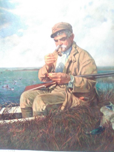Vintage sportsman pipe 1922 - pipe,