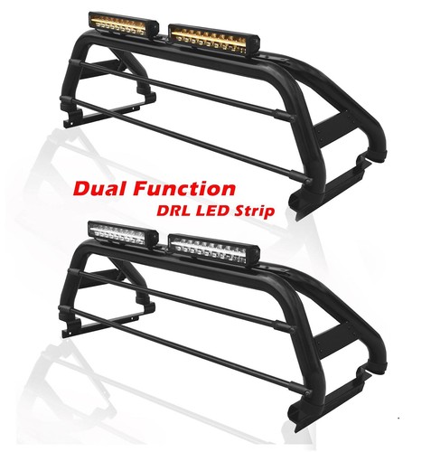 Roll bar noir avec led - bar,