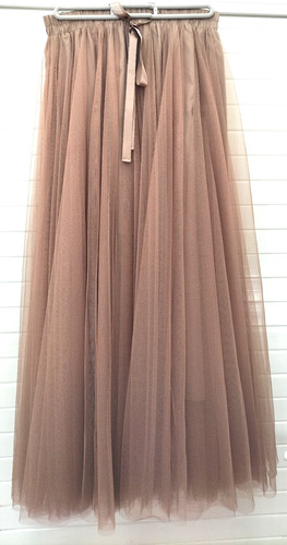Jupe tulle apart t42 camel - jupe, tbe