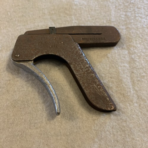 Ancienne pince perforatrice - ancienne,