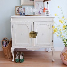 Poignée de tirette de porte meuble dynastie chinoise en laiton avec loquet de s