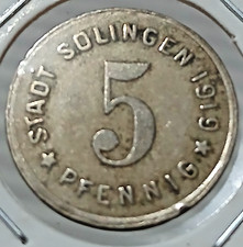 Solingen 5 Pfenning 1919