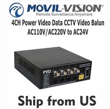 4CH Power Video Data CCTV