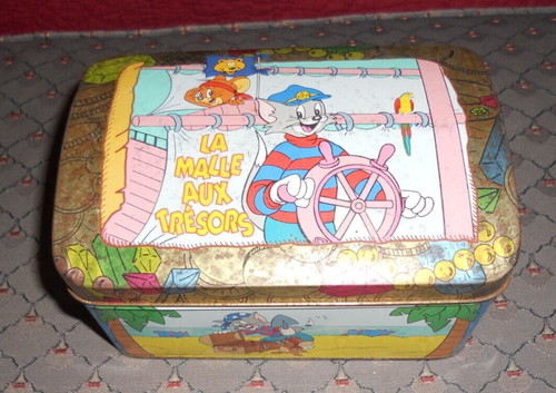 Ancienne boite publicitaire - ancienne,