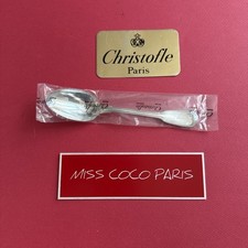 CUILLÈRE TABLE  CHRISTOFLE FRANCE CHINON 20,5CM  METAL ARGENTE NEUVE BLISTER;